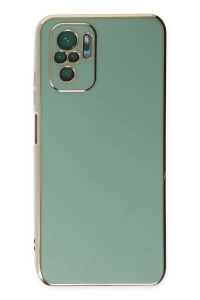Xiaomi Redmi Note 10 Kılıf Volet Silikon - Açık Yeşil