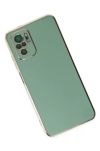 Xiaomi Redmi Note 10 Kılıf Volet Silikon - Açık Yeşil