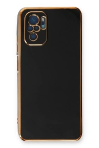 Xiaomi Redmi Note 10 Kılıf Volet Silikon - Siyah