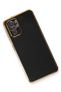 Xiaomi Redmi Note 10 Kılıf Volet Silikon - Siyah
