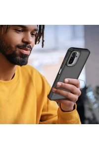 Xiaomi Redmi Note 10 Pro Kılıf Elegant Kapak - Açık Mavi