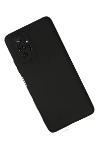 Xiaomi Redmi Note 10 Pro Kılıf First Silikon - Siyah