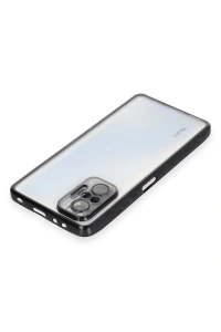 Xiaomi Redmi Note 10 Pro Kılıf Lensli Silikon - Siyah