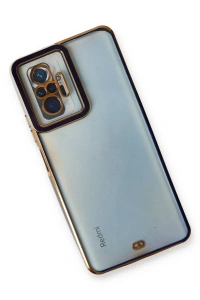 Xiaomi Redmi Note 10 Pro Kılıf Liva Lens Silikon - Mavi