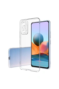 Xiaomi Redmi Note 10 Pro Kılıf Lüx Şeffaf Silikon
