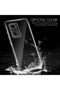 Xiaomi Redmi Note 10 Pro Kılıf Lüx Şeffaf Silikon
