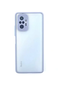 Xiaomi Redmi Note 10 Pro Kılıf Montreal Silikon Kapak - Gri