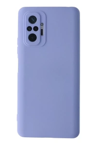 Xiaomi Redmi Note 10 Pro Kılıf Nano içi Kadife Silikon - Lila