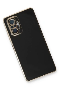 Xiaomi Redmi Note 10 Pro Kılıf Volet Silikon - Siyah