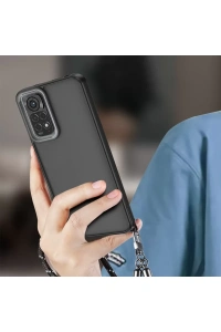 Xiaomi Redmi Note 11 Kılıf Elegant Kapak - Pudra