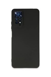 Xiaomi Redmi Note 11 Kılıf First Silikon - Siyah