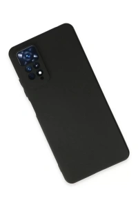 Xiaomi Redmi Note 11 Kılıf First Silikon - Siyah