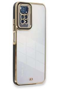 Xiaomi Redmi Note 11 Kılıf Liva Lens Silikon - Siyah