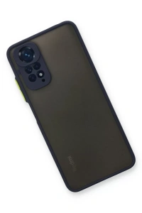 Xiaomi Redmi Note 11 Kılıf Montreal Silikon Kapak - Lacivert