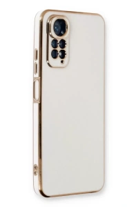 Xiaomi Redmi Note 11 Kılıf Volet Silikon - Beyaz