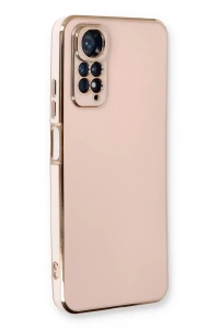 Xiaomi Redmi Note 11 Kılıf Volet Silikon - Pembe