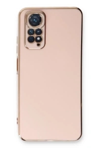 Xiaomi Redmi Note 11 Kılıf Volet Silikon - Pembe