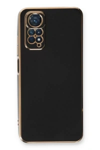 Xiaomi Redmi Note 11 Kılıf Volet Silikon - Siyah