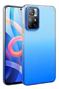 Xiaomi Redmi Note 11 Pro Glossy Kapak - Mavi