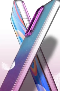 Xiaomi Redmi Note 11 Pro Glossy Kapak - Mor