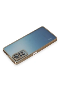 Xiaomi Redmi Note 11 Pro Kılıf Lensli Silikon - Gold