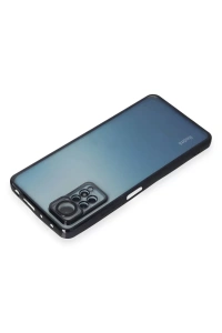 Xiaomi Redmi Note 11 Pro Kılıf Lensli Silikon - Siyah