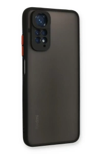 Xiaomi Redmi Note 11 Pro Kılıf Montreal Silikon Kapak - Siyah