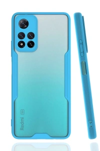 Xiaomi Redmi Note 11 Pro Plus 5G Kılıf Platin Silikon - Mavi