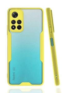 Xiaomi Redmi Note 11 Pro Plus 5G Kılıf Platin Silikon - Sarı