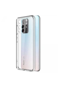 Xiaomi Redmi Note 11T Kılıf Lüx Şeffaf Silikon