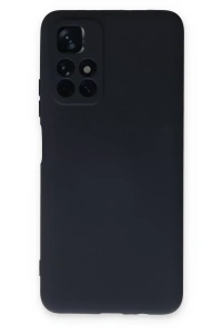 Xiaomi Redmi Note 11T Kılıf Nano içi Kadife Silikon - Lacivert