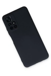 Xiaomi Redmi Note 11T Kılıf Nano içi Kadife Silikon - Lacivert