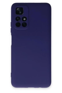 Xiaomi Redmi Note 11T Kılıf Nano içi Kadife Silikon - Mor