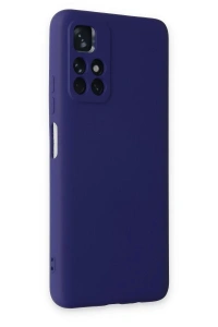 Xiaomi Redmi Note 11T Kılıf Nano içi Kadife Silikon - Mor