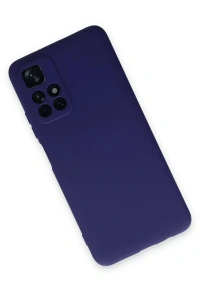 Xiaomi Redmi Note 11T Kılıf Nano içi Kadife Silikon - Mor