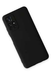 Xiaomi Redmi Note 11T Kılıf Nano içi Kadife Silikon - Siyah