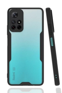 Xiaomi Redmi Note 11T Kılıf Platin Silikon - Siyah