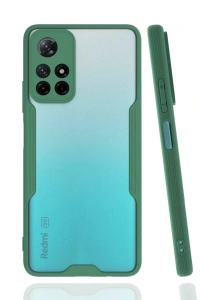 Xiaomi Redmi Note 11T Kılıf Platin Silikon - Yeşil