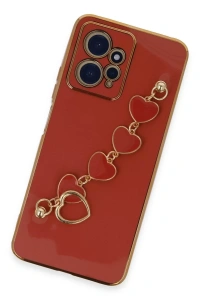 Xiaomi Redmi Note 12 4G Kılıf Esila Silikon - Kırmızı