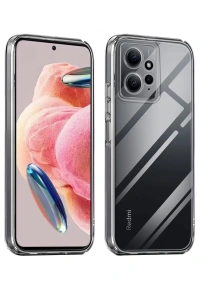 Xiaomi Redmi Note 12 4G Kılıf Lüx Şeffaf Silikon