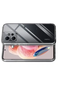 Xiaomi Redmi Note 12 4G Kılıf Lüx Şeffaf Silikon