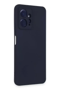 Xiaomi Redmi Note 12 4G Kılıf Nano içi Kadife Silikon - Lacivert