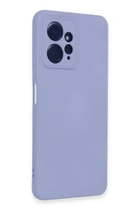 Xiaomi Redmi Note 12 4G Kılıf Nano içi Kadife Silikon - Lila