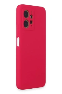 Xiaomi Redmi Note 12 4G Kılıf Nano içi Kadife Silikon - Pembe
