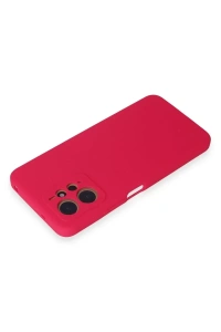 Xiaomi Redmi Note 12 4G Kılıf Nano içi Kadife Silikon - Pembe