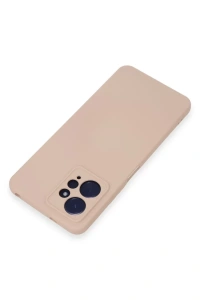 Xiaomi Redmi Note 12 4G Kılıf Nano içi Kadife Silikon - Pudra
