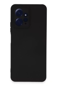 Xiaomi Redmi Note 12 4G Kılıf Nano içi Kadife Silikon - Siyah