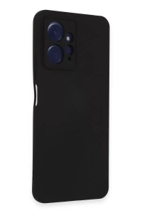 Xiaomi Redmi Note 12 4G Kılıf Nano içi Kadife Silikon - Siyah