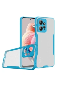 Xiaomi Redmi Note 12 4G Kılıf Platin Silikon - Mavi