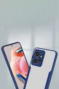 Xiaomi Redmi Note 12 4G Kılıf Platin Silikon - Mavi